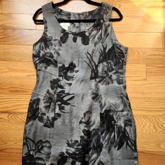 Current gray and black dress size 12 - Picture 1 of 5